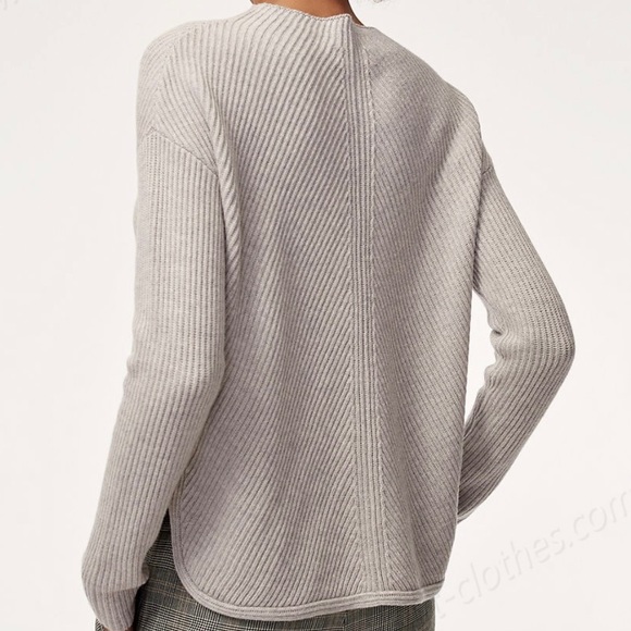 Babaton Chalmers Sweater in Heather Light Gray - Picture 5 of 16